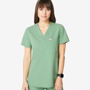 Figs Catarina Jade One-Pocket Scrub Top Women’s (Rare color)